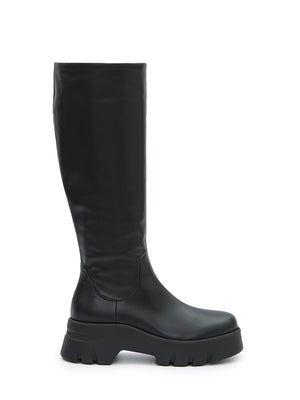 GIANVITO ROSSI Women's Black Calfskin Montey Boots - FW23