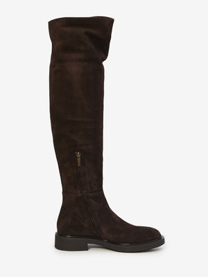 GIANVITO ROSSI Brown Over-the-Knee Boots for Women – Perfect for FW23!