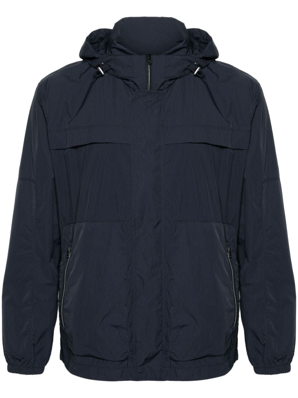 HERNO Navy Blue Lightweight Jacket for Men - SS24 Collection