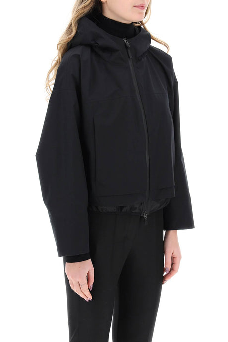 HERNO Black Laminar Gore-Tex Jacket for Women