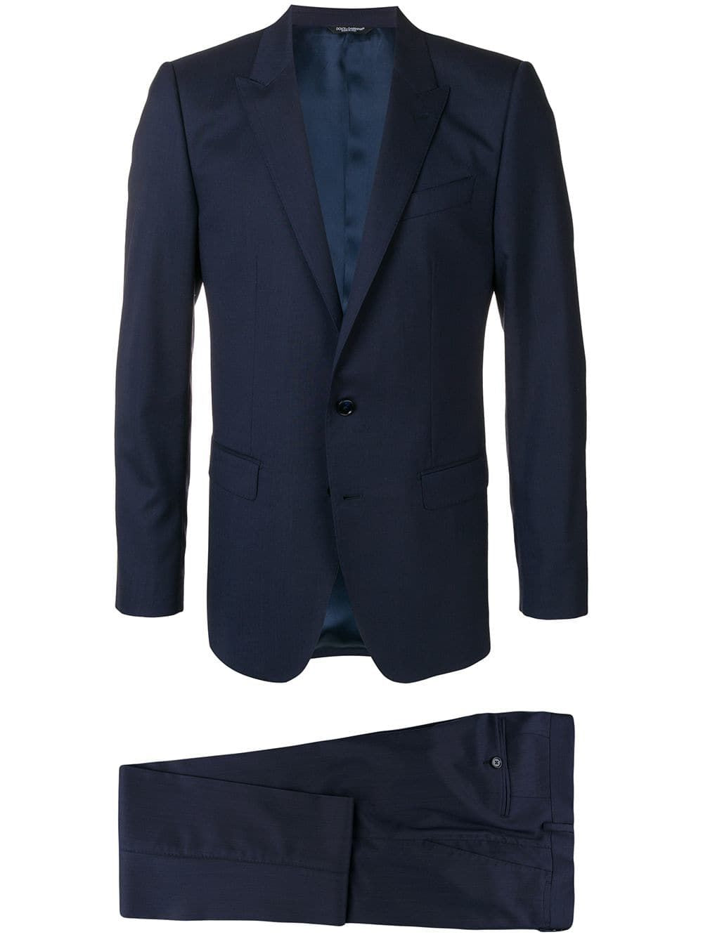 DOLCE & GABBANA Classic Single Breasted Two Piece Suit for Men - SS19