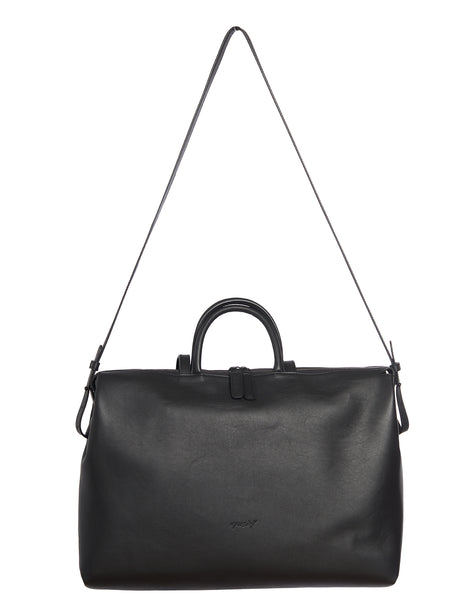 MARSELL High Quality Black Leather Shoulder Bag for Women
