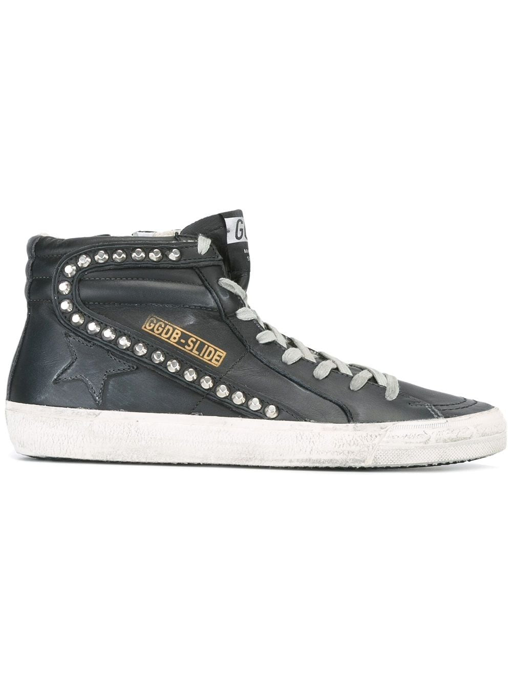 GOLDEN GOOSE Black Slide Sneakers for Women - FW23 Collection