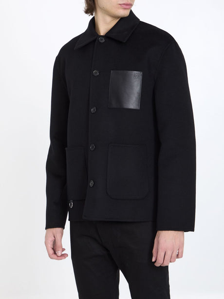 LOEWE Sophisticated Black Workwear Jacket for Men