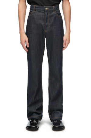 LOEWE Men's Rawdenim Bootcut Jeans for the SS24 Season