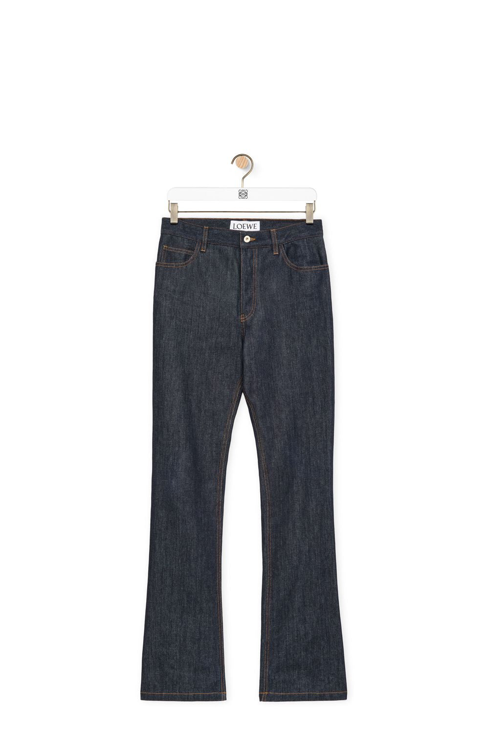 LOEWE Men's Rawdenim Bootcut Jeans for the SS24 Season