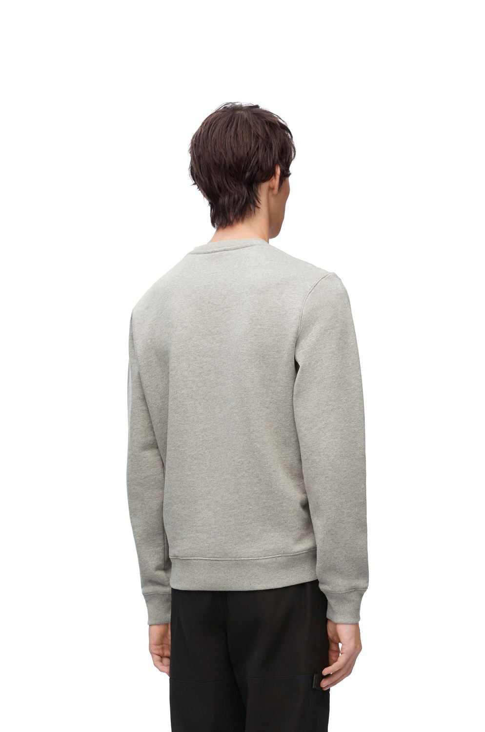 LOEWE Regular Fit Sweatshirt in Grey Melange for Men