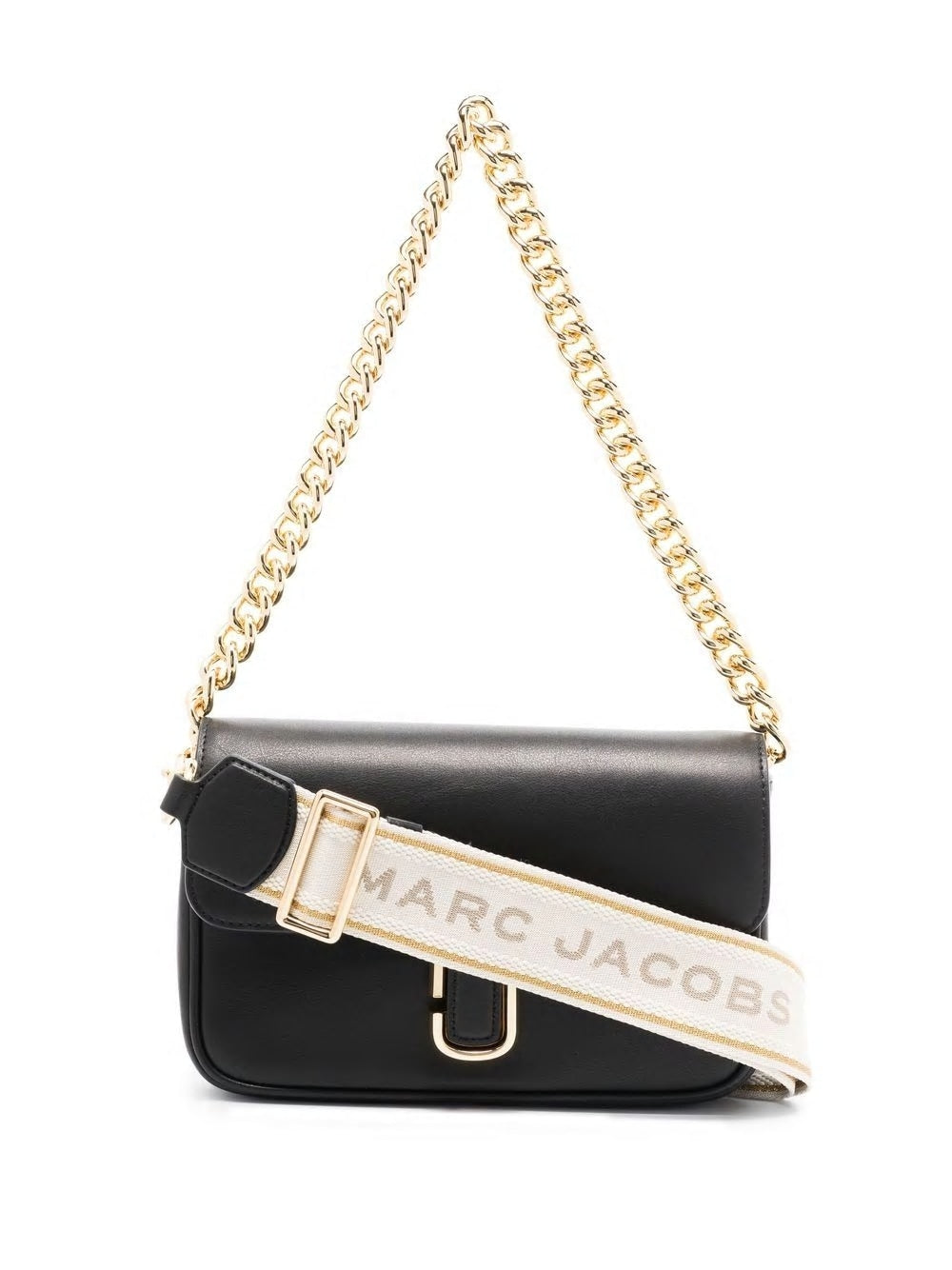 MARC JACOBS Feminine Black Shoulder Handbag for Fashion-Forward Women