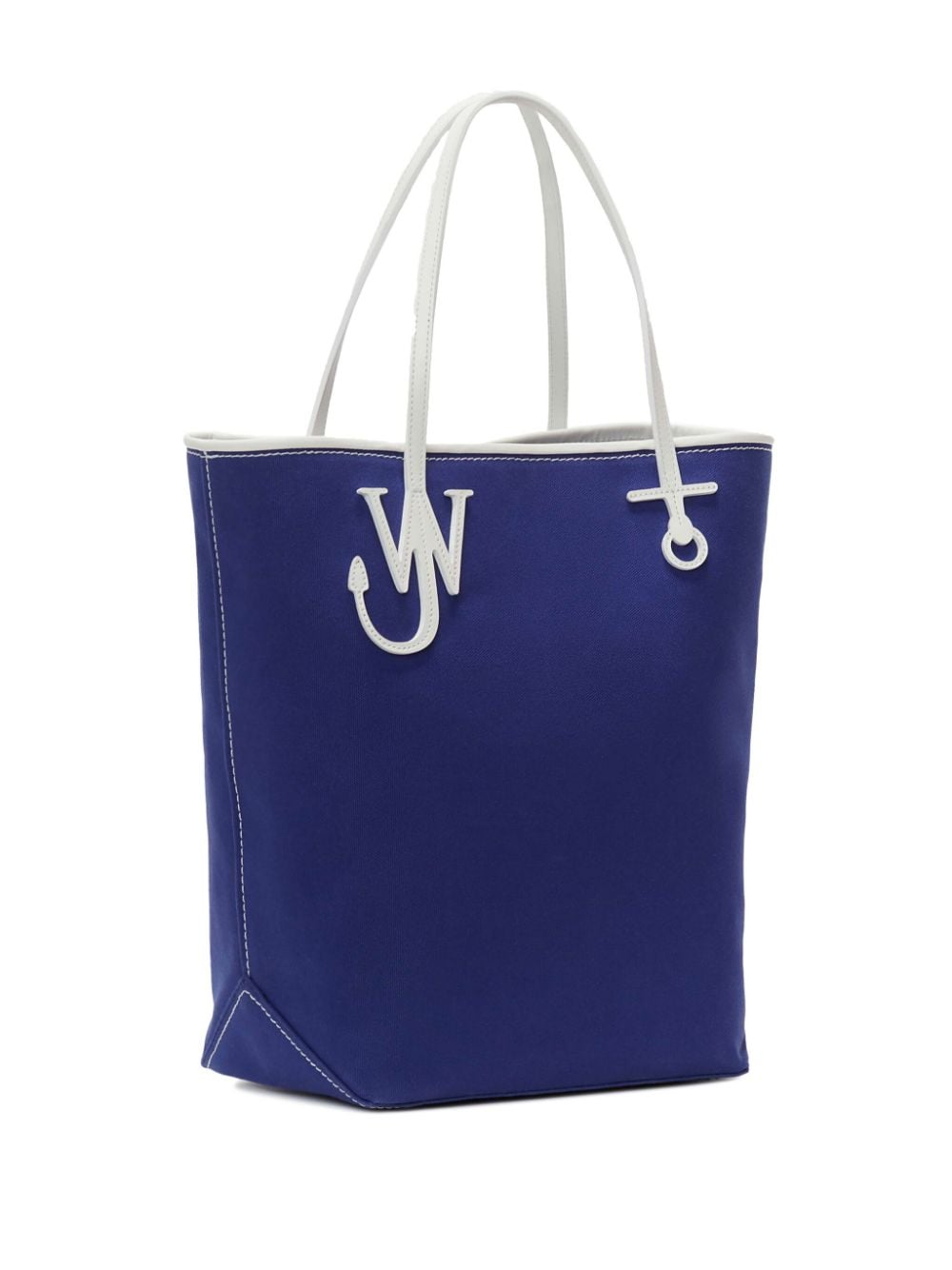 JW ANDERSON Blue and White Tote Handbag for Women - SS24 Collection