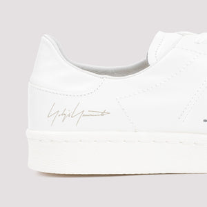 Y-3 White Leather Men's Sneakers - SS24 Collection