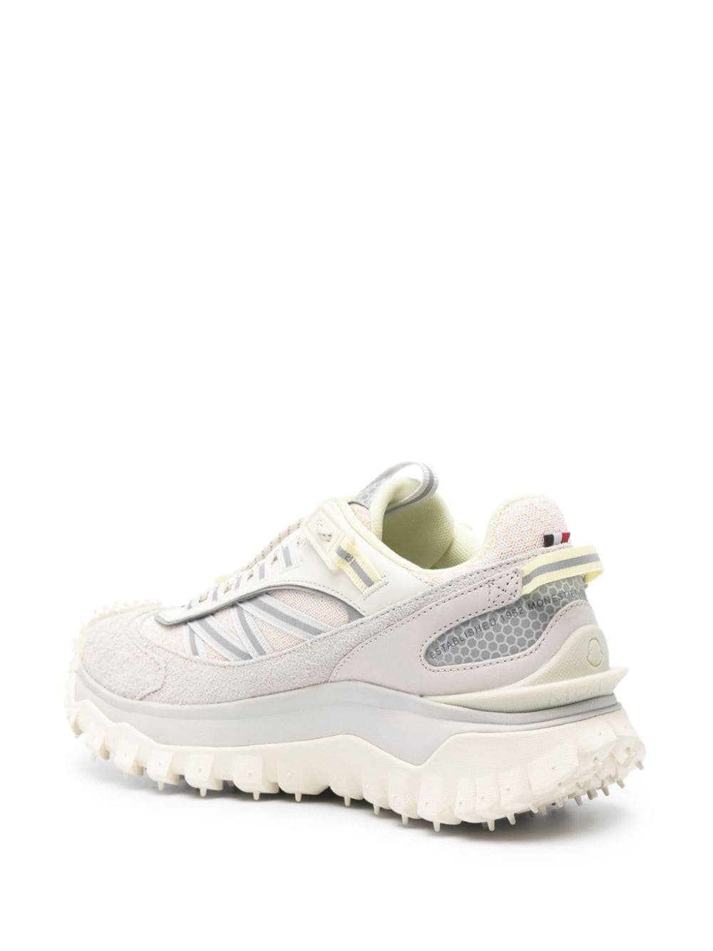 Pale Blue Low Top Sneakers for Women with Moncler Brand Accents and Durable Construction