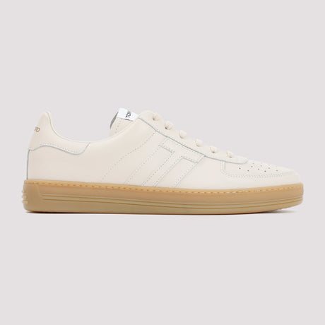 TOM FORD Sleek Leather Sneakers for Men - SS23 Collection