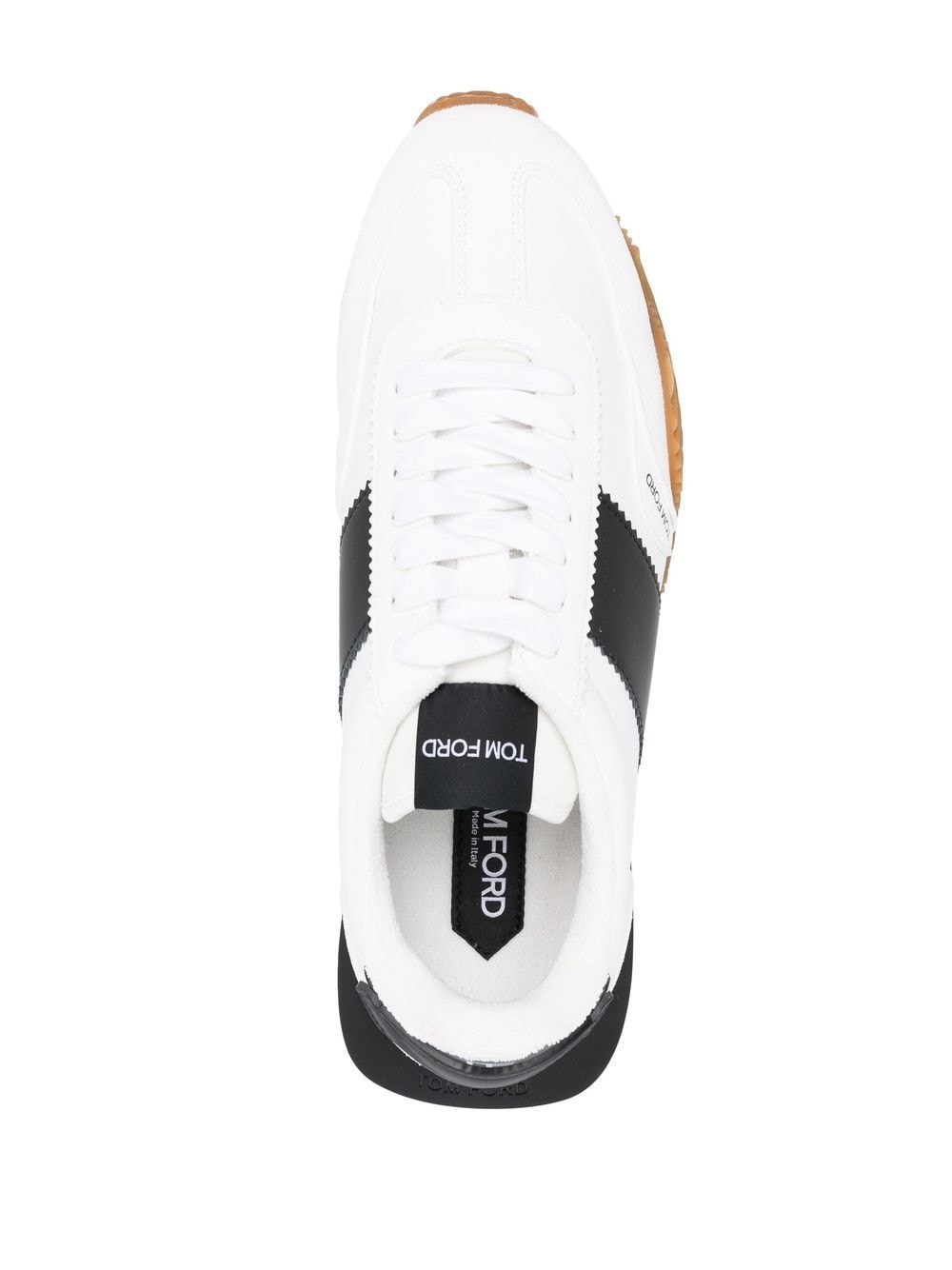 TOM FORD White Low-Top Sneakers for Men