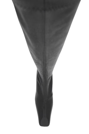 JIL SANDER Sleek and Sophisticated Stretch Leather Boots for Women