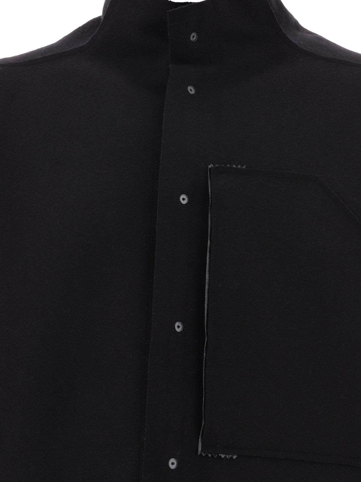 男士黑色羊毛外套 FW23 系列 ACRONYM