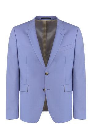 PAUL SMITH Lilac Wool and Mohair Two Piece Suit for Men - SS23 Collection