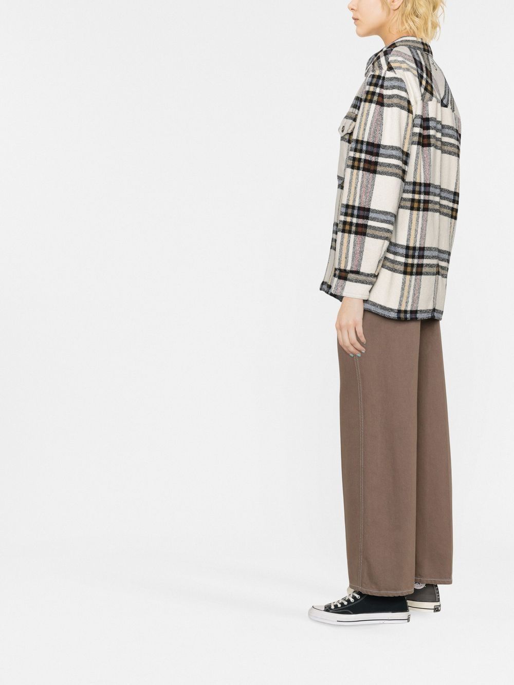 ISABEL MARANT ETOILE Luxurious Wool Blend Coat for Women - Perfect for Fall and Winter Seasons!