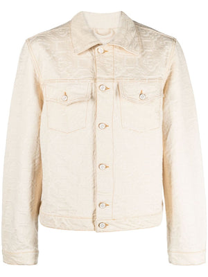 CASABLANCA Luxurious Cotton Denim Jacket for Men - FW23 Collection