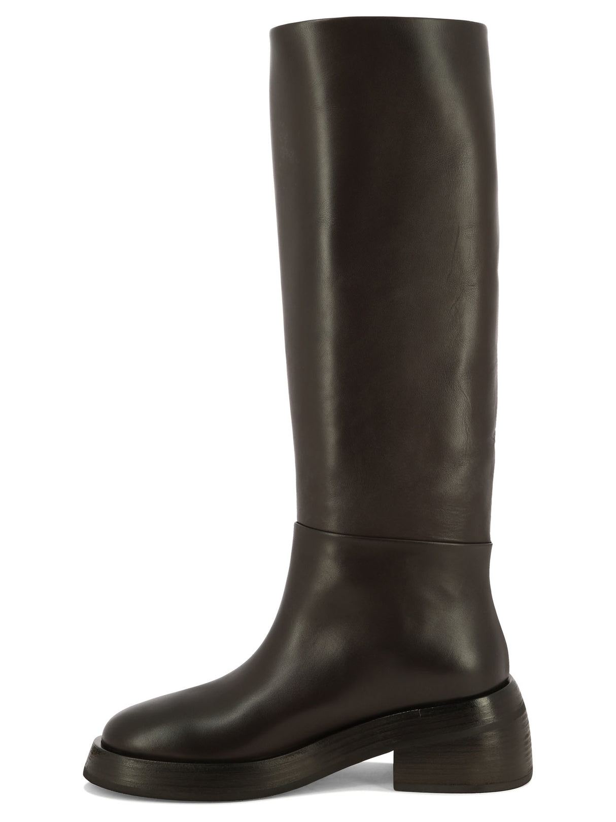 MARSELL Stylish Brown Pull-On Boots for Women - FW23 Collection