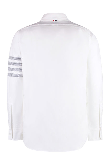 THOM BROWNE Tricolor Cotton Casual Shirt