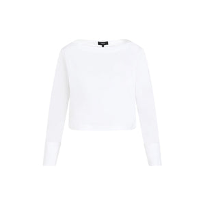 THEORY Cotton Blend White Blouse for Women