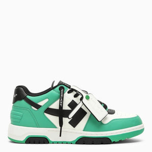 OFF-WHITE Green/Black Out of Office Trainer for Men - SS24 Season