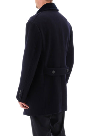 TOM FORD Double-Breasted Wool Peacoat for Men - FW23 Collection