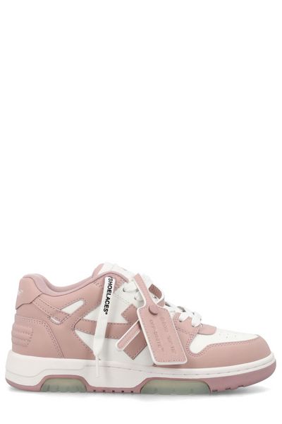 OFF-WHITE  OUT OF OFFICE WHITE/PINK SNEAKER