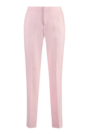 FABIANA FILIPPI Pink Slim Cigarette Trousers for Women - Spring/Summer 2024