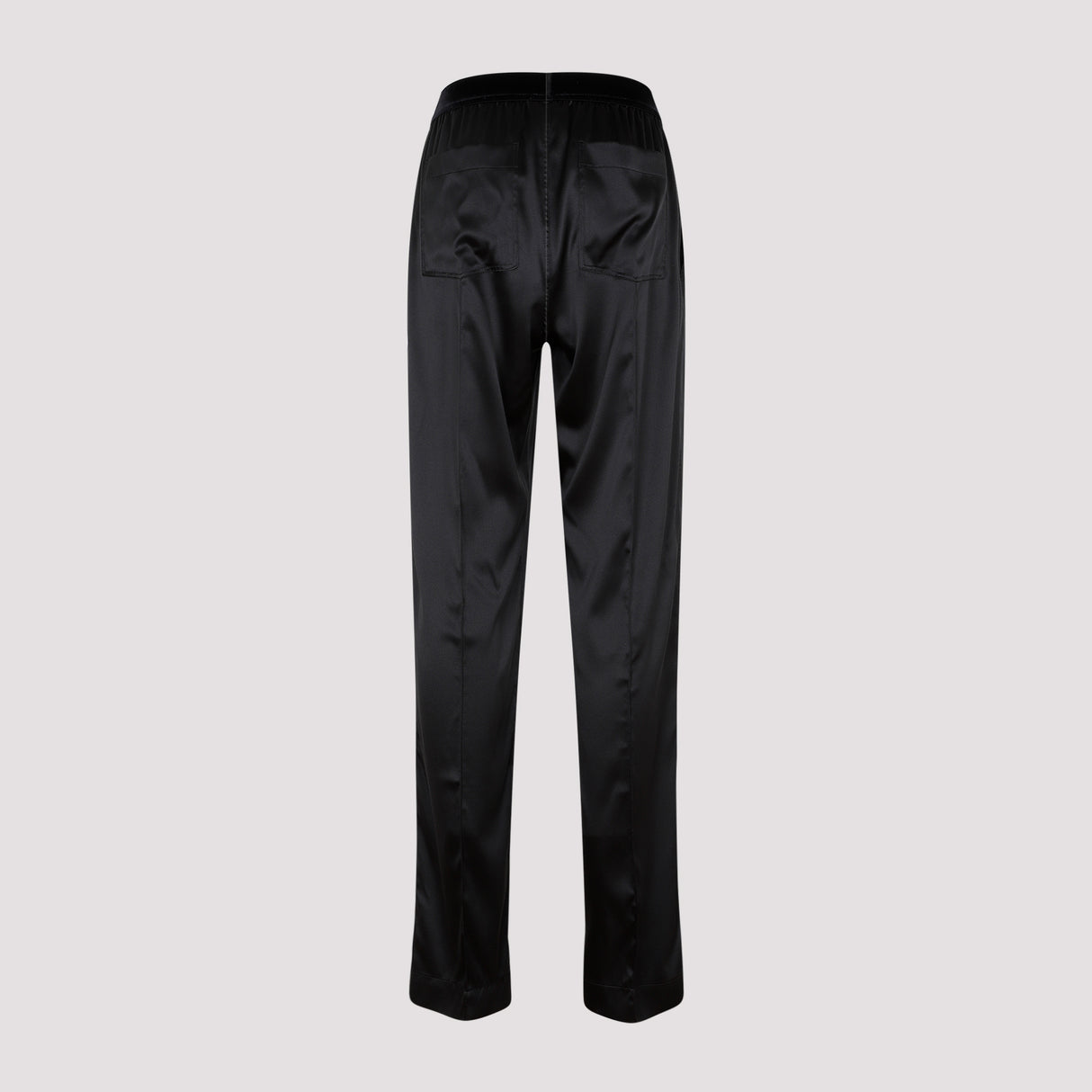 TOM FORD PALAZZO PANTS IN SILK SATIN