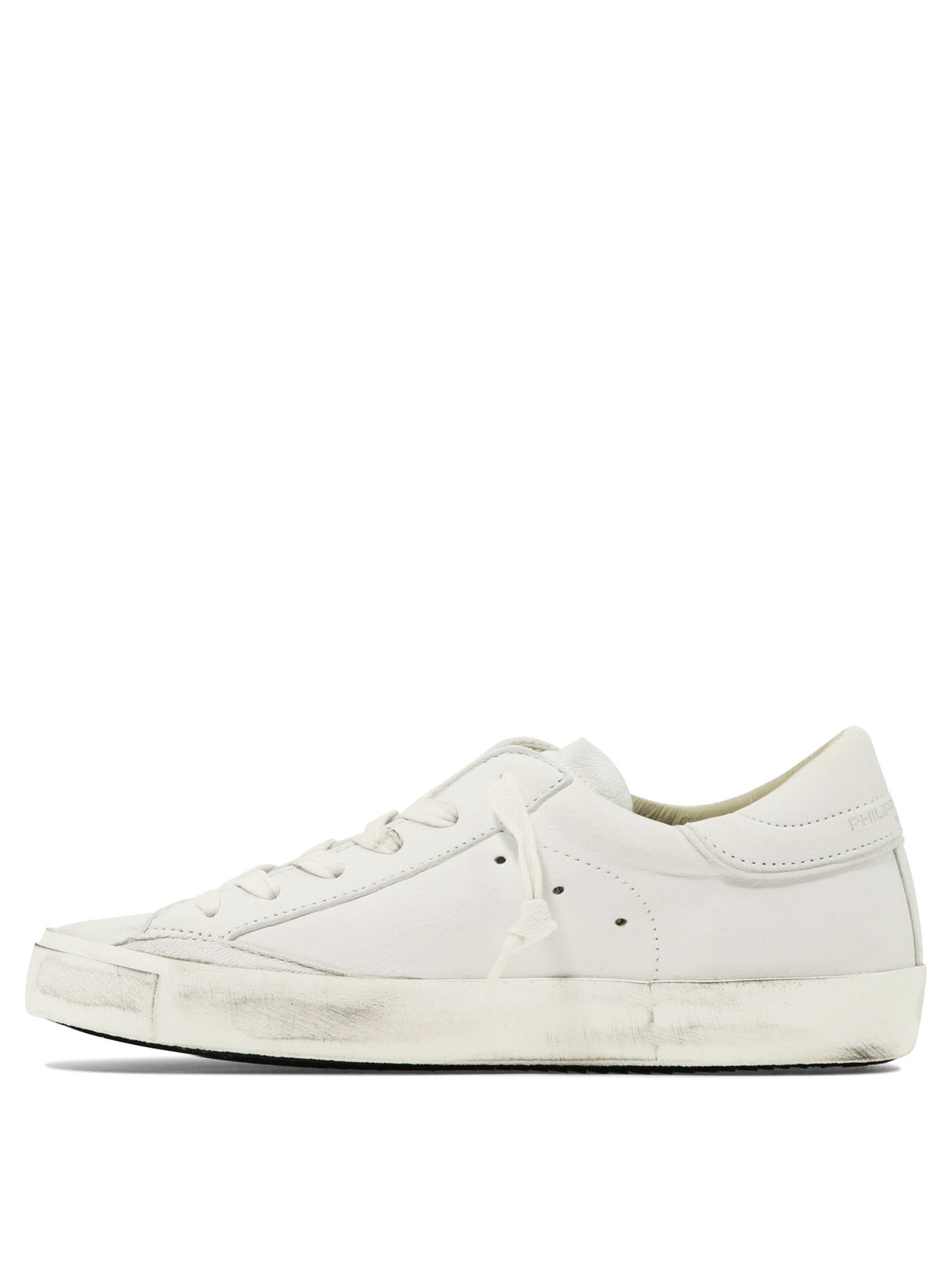 PHILIPPE MODEL PARIS White Leather Sneakers for Women - SS24 Collection