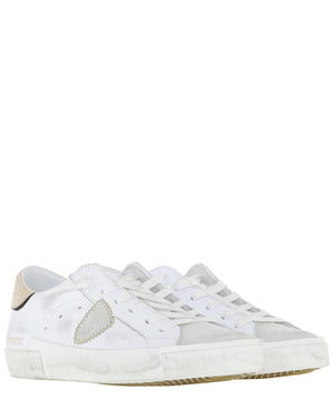 PHILIPPE MODEL PARIS Women's White Leather Sneakers for SS24