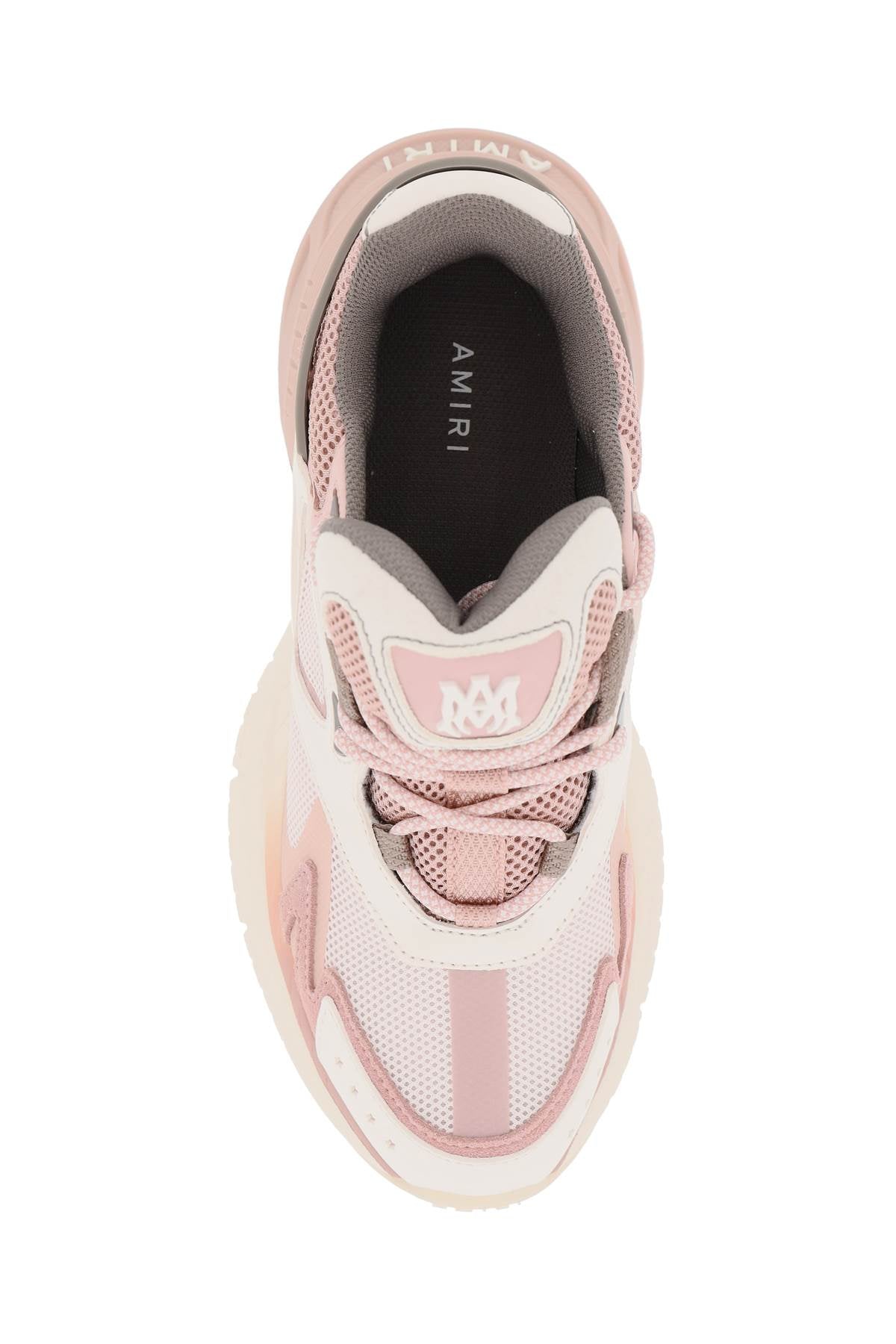AMIRI Gradient Midsole Mesh and Leather Sneakers for Women