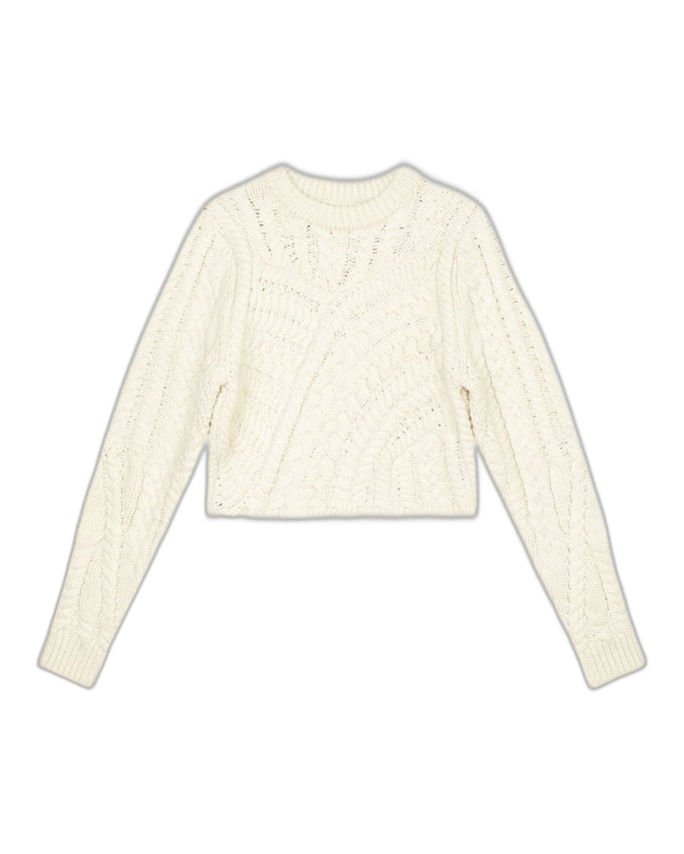 ISABEL MARANT ETOILE Stay cozy and stylish this season with our versatile Ecrumélange Knitwear for Women!