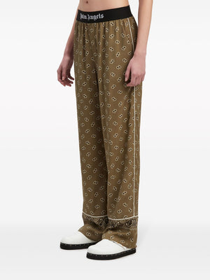 PALM ANGELS Military-Inspired Ameba Print Pants for Women