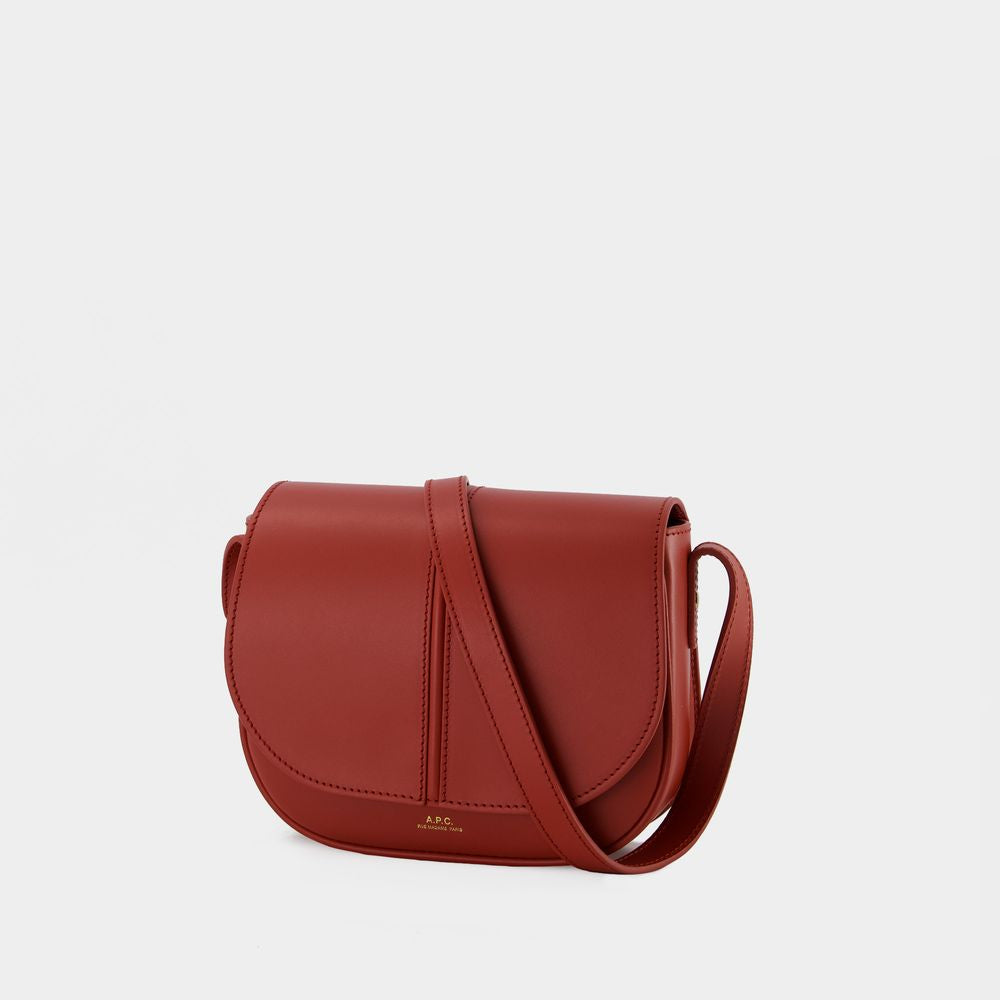 A.P.C. Stylish Crossbody Bag for Women in Rich Red Color