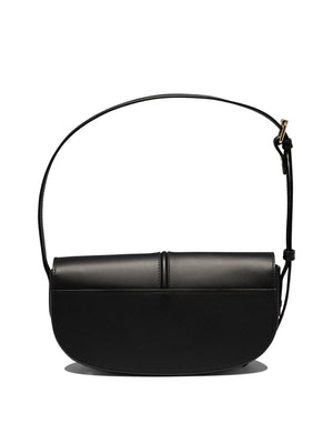 A.P.C. Luxurious Black Leather Shoulder Bag for Fashionable Women