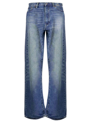 R13 Light Blue Wide-Leg Denim Jeans for Women - SS23