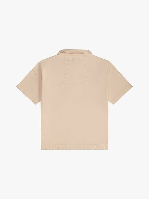 RHUDE Stylish White Short Sleeve Polo for Men - SS24 Collection
