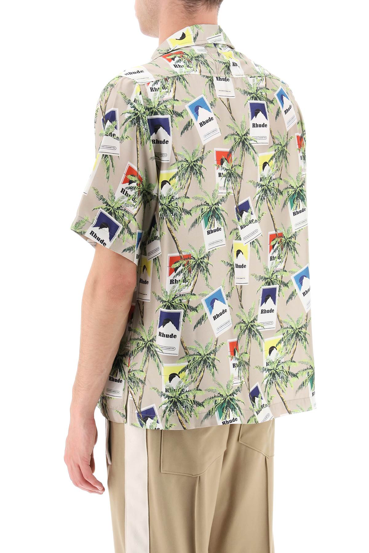 男士原色条纹烟酒店保龄球衫 - SS23系列