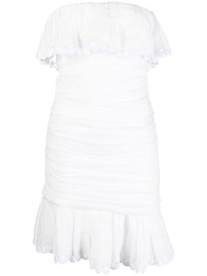 ISABEL MARANT White Ramie Dress for Women Spring/Summer 2024