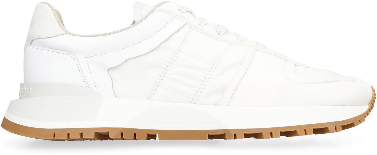 MAISON MARGIELA Premium White Leather Sneakers for Men | Spring/Summer 2024
