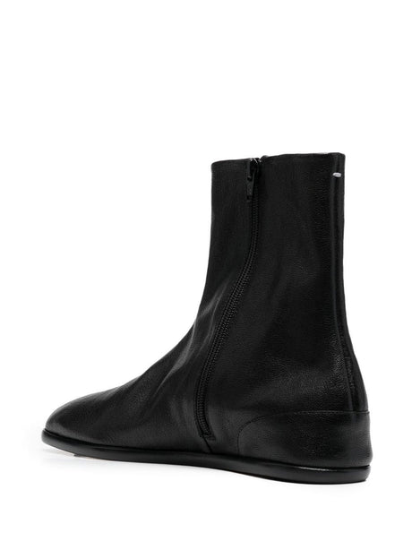 MAISON MARGIELA High-Top Black Boots for Men from the 24SS Collection