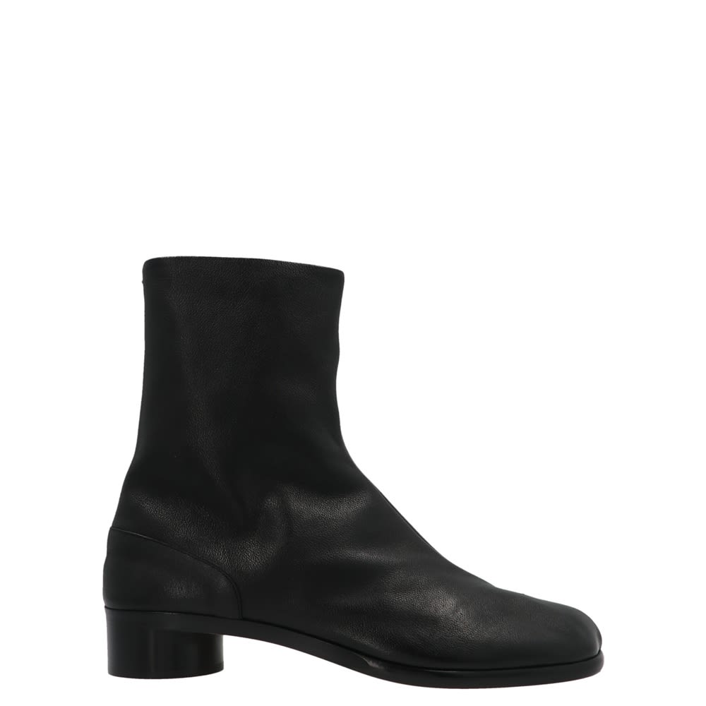 Black Maison Margiela Tabi Ankle Boots for Men