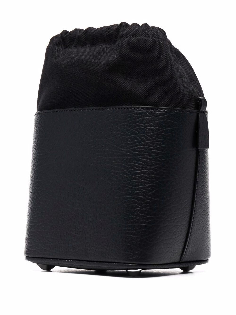 精选:  女士黑色小牛皮桶包 - FW23系列