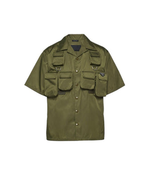 PRADA Sustainable Loden Shirt for Men in the SS24 Collection