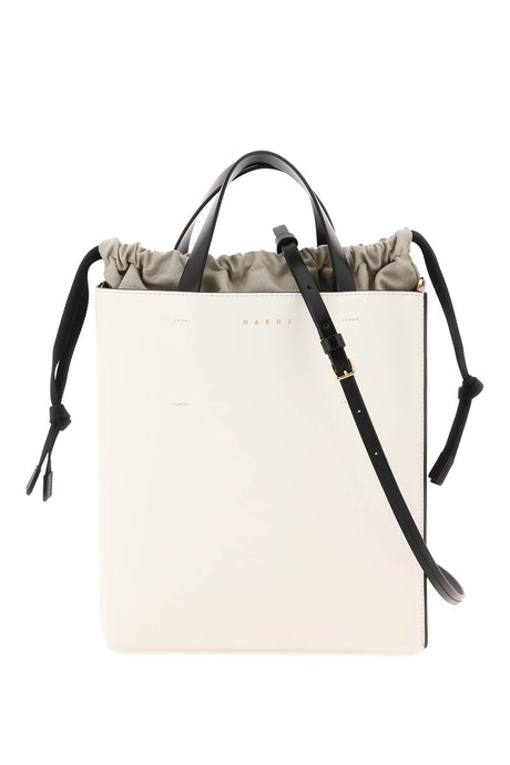 MARNI Multicoloured Leather Tote Bag for Women - FW23 Collection
