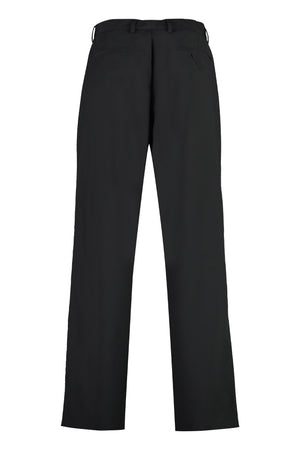 PRADA Classic Black Technical Pants for Men