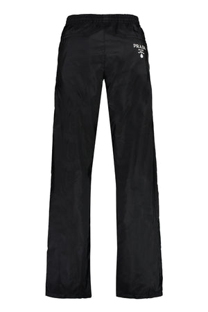 PRADA Black Re-nylon Pants for Men – FW23 Collection