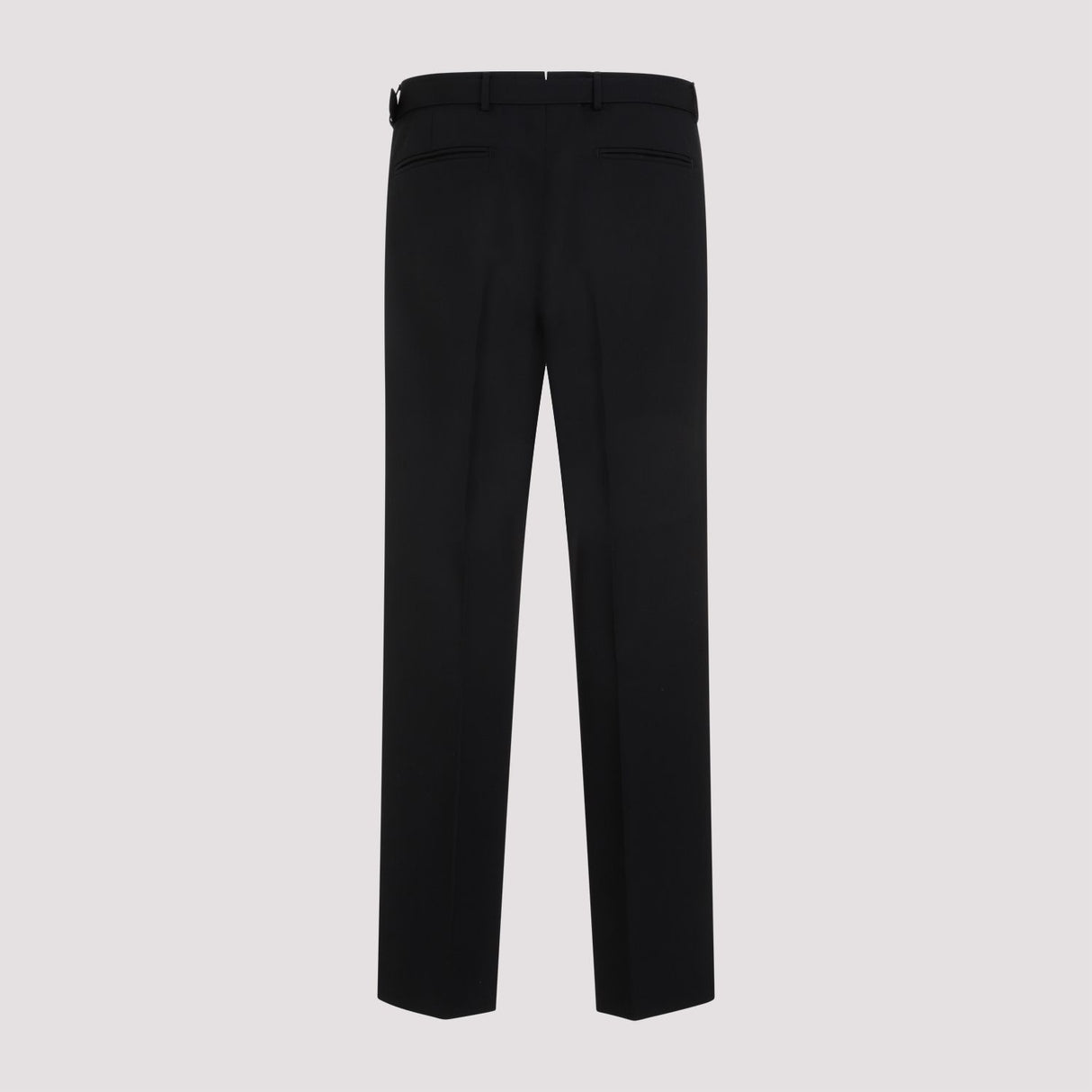 PRADA Men's Black Wool Pants | SS24 Collection